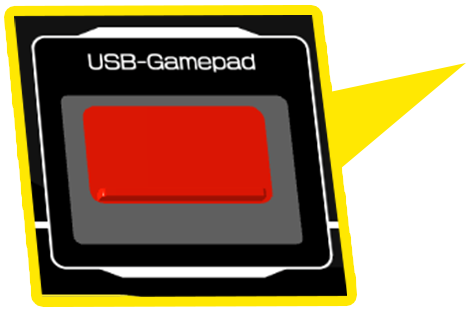 USBゲームパッド差込口拡大